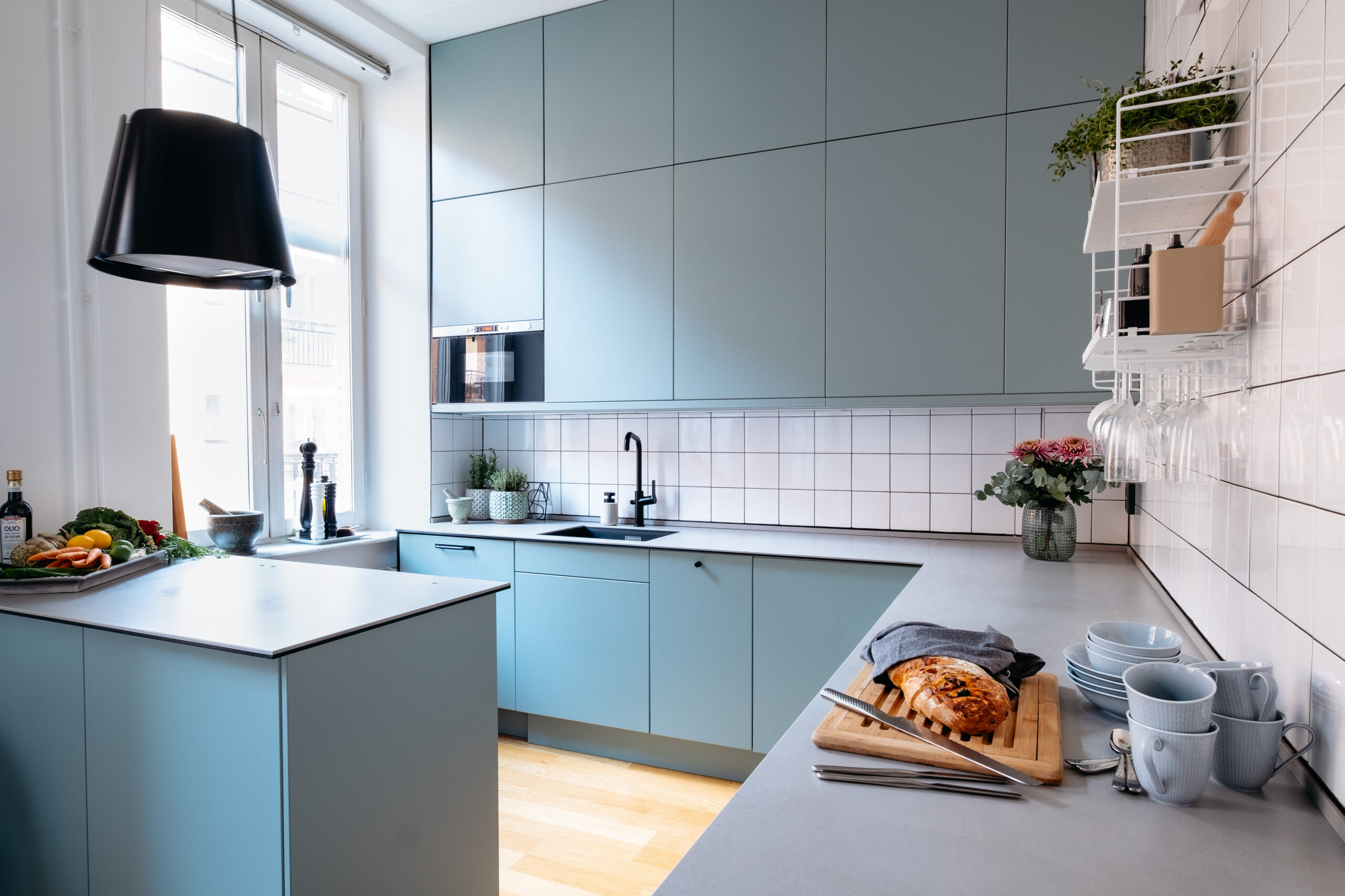 Skapa ett ljusblått kök - Tips och inspiration - Härjedalskök